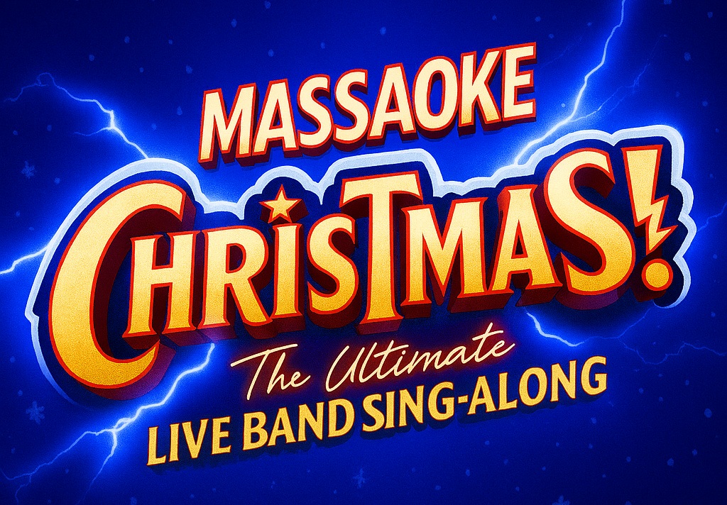 Thursday 4th December 2025 7pm - 11pm Massaoke Christmas Live at The Gaiety Southsea, South Parade Pier, Portsmouth