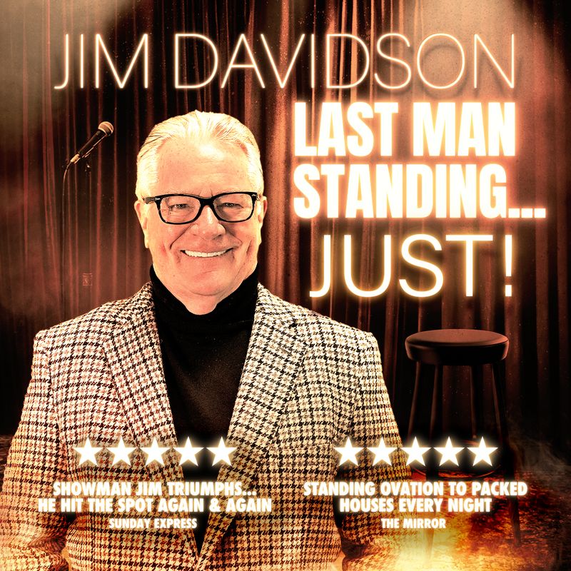 Sunday 26th July 2026 DAVIDSON "Last man standing" at The Gaiety Southsea, South Parade Pier, Portsmouth