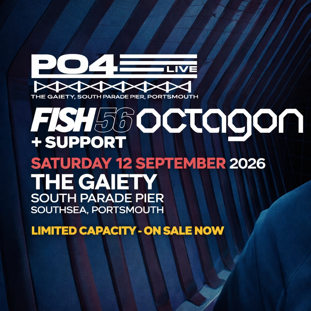 Saturday 12th September  2026  7.00pm to 1.00am PO4 Live Presents: Fish56Octagon at The Gaiety Southsea, South Parade Pier, Portsmouth